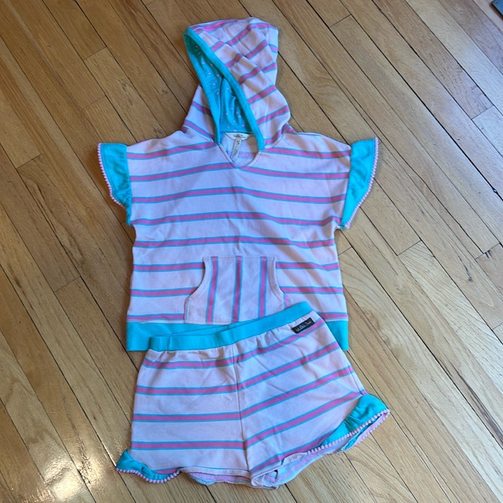 Matilda Jane. Swim cover up. Size 12. GUC due to wash wear. No holes or stains.